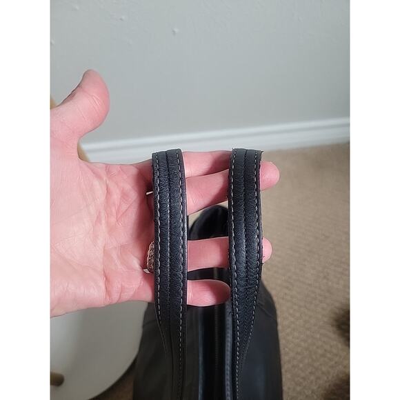 2007 Coach Leather Executive Carry All F11203 Bag Black - Picture 10 of 13